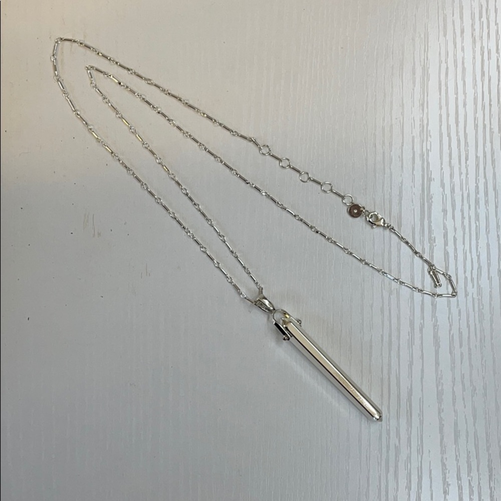 Stella & Dot Silver Rebel Necklace